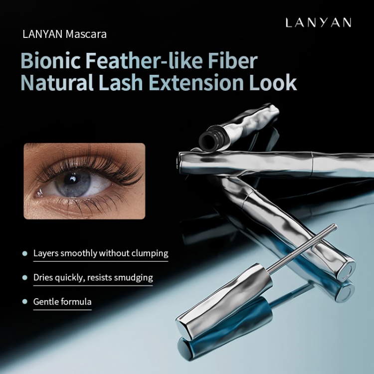 Private Label Mineral Makeup Eye Black LongTubing Moisturizer Waterproof Non Smudging Durable Natural Curling Mascara