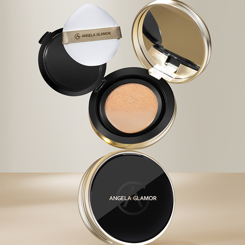 AG Cosmetics Lightweight Cushion Foundation Waterproof Long-Lasting Natural Cream Sunscreen SPF 30 Oil-Control Concealer Makeup