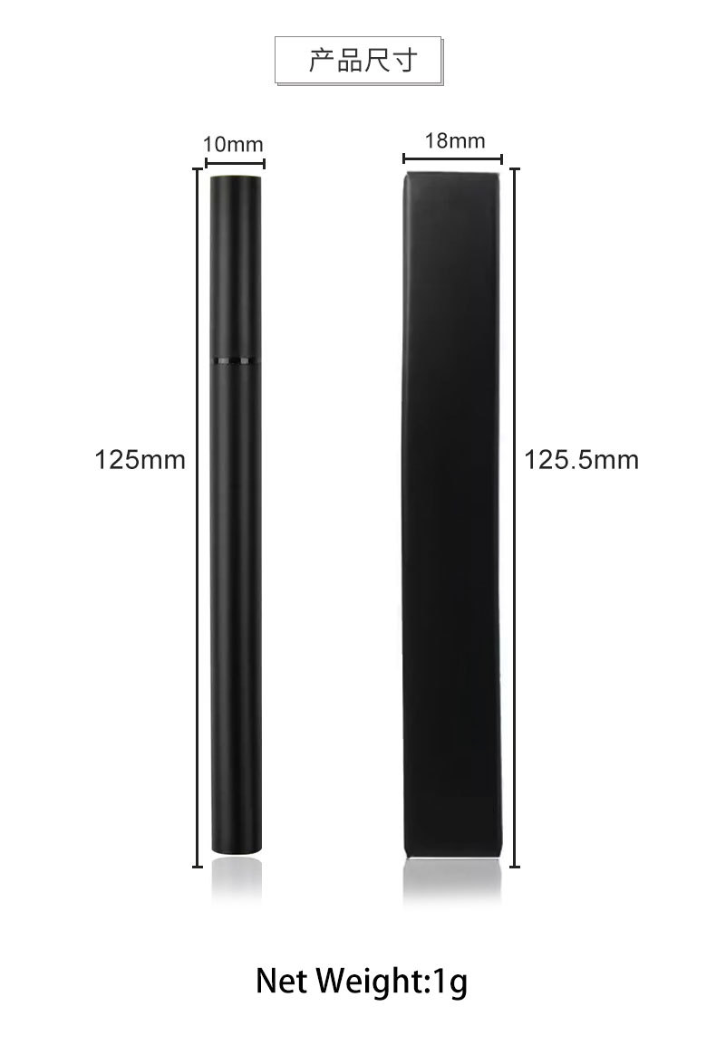 Custom Private Label High Quality Fast Dry Waterproof Eyeliner Long Lasting Black Liquid Eyeliner Pencil