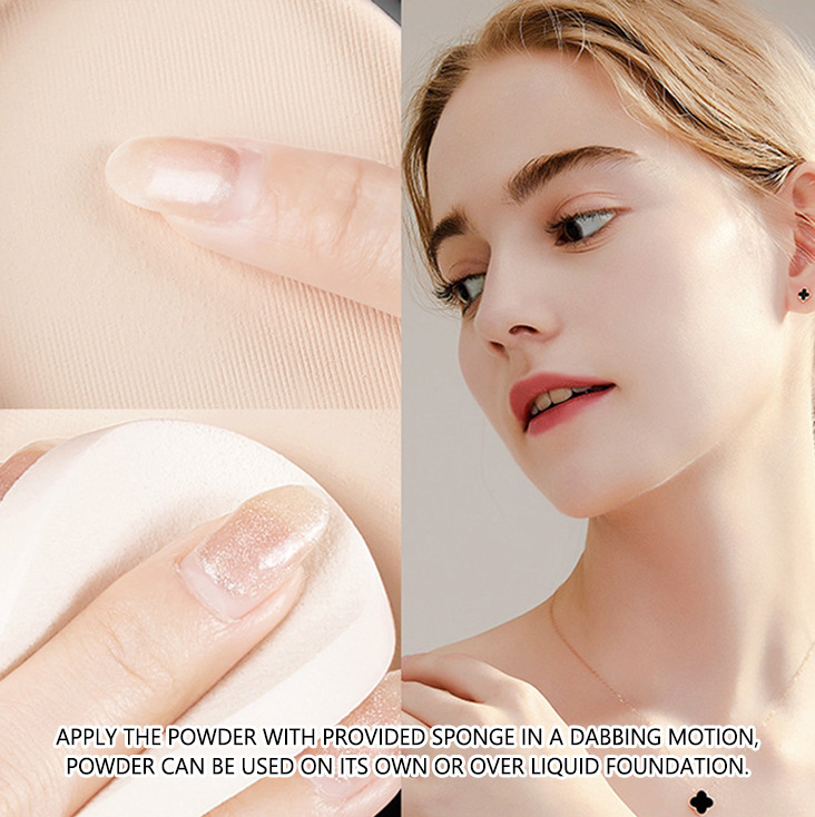High Quality Double Full Coverage Waterproof Whitening Cushion Powder Foundation Oil-control Vegan Concealer Custom Makeup