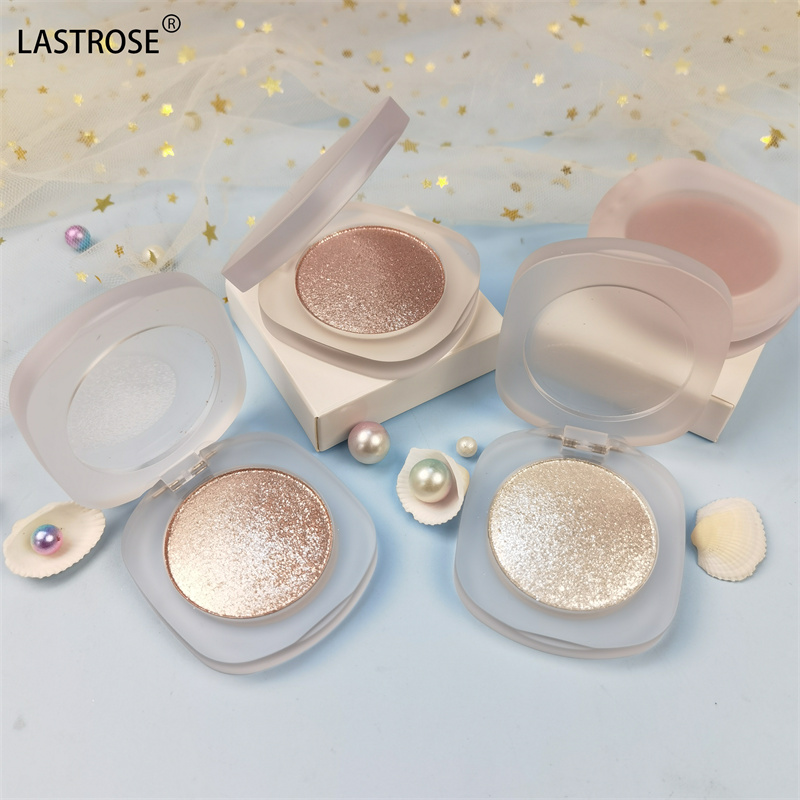 Sparkling Fine Shimmer Highlighter 5 Colors Soft Creamy Powder Highlight Nude Makeup Face Illuminator Highlighter