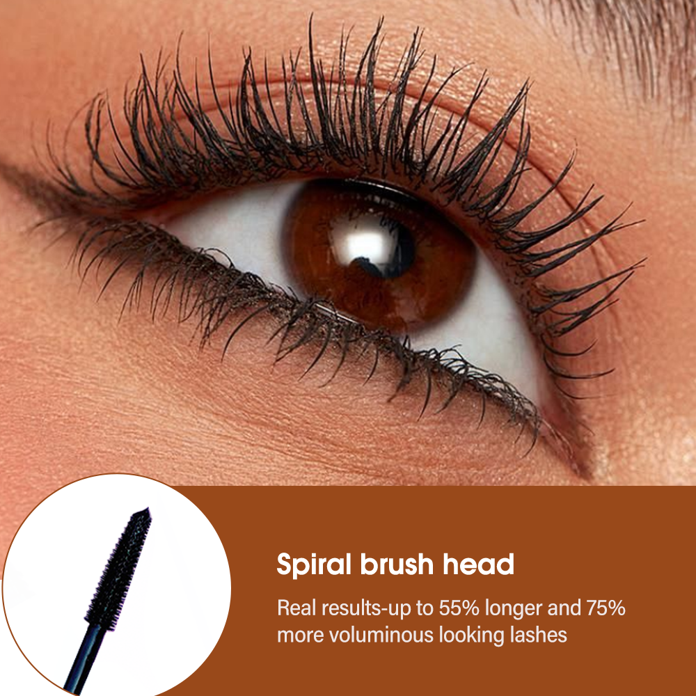 Organic biotin peptide bulk Korean vegetarian oil-free fiber eyelash growth serum volume customized adjustable mascara