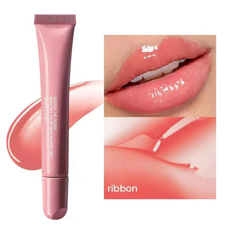 Hot Selling Brillo Labial Long-lasting Moisturizing Multi-color Lip Gloss Liquid Peptide Lip Care Popular Makeup