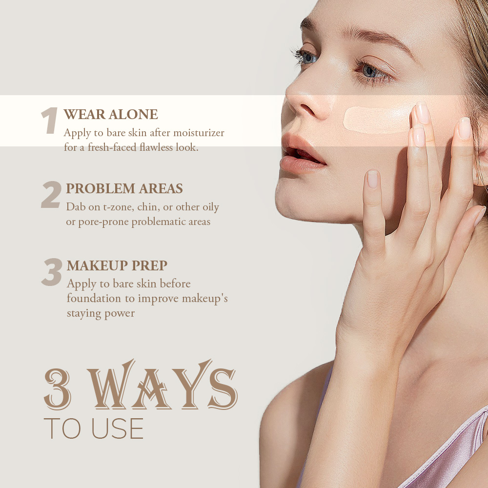 Wholesale Primer Gel-Based &amp; Hydrating Face Primer for Smoothing Skin &amp; Gripping Makeup Moisturizes &amp; Primes