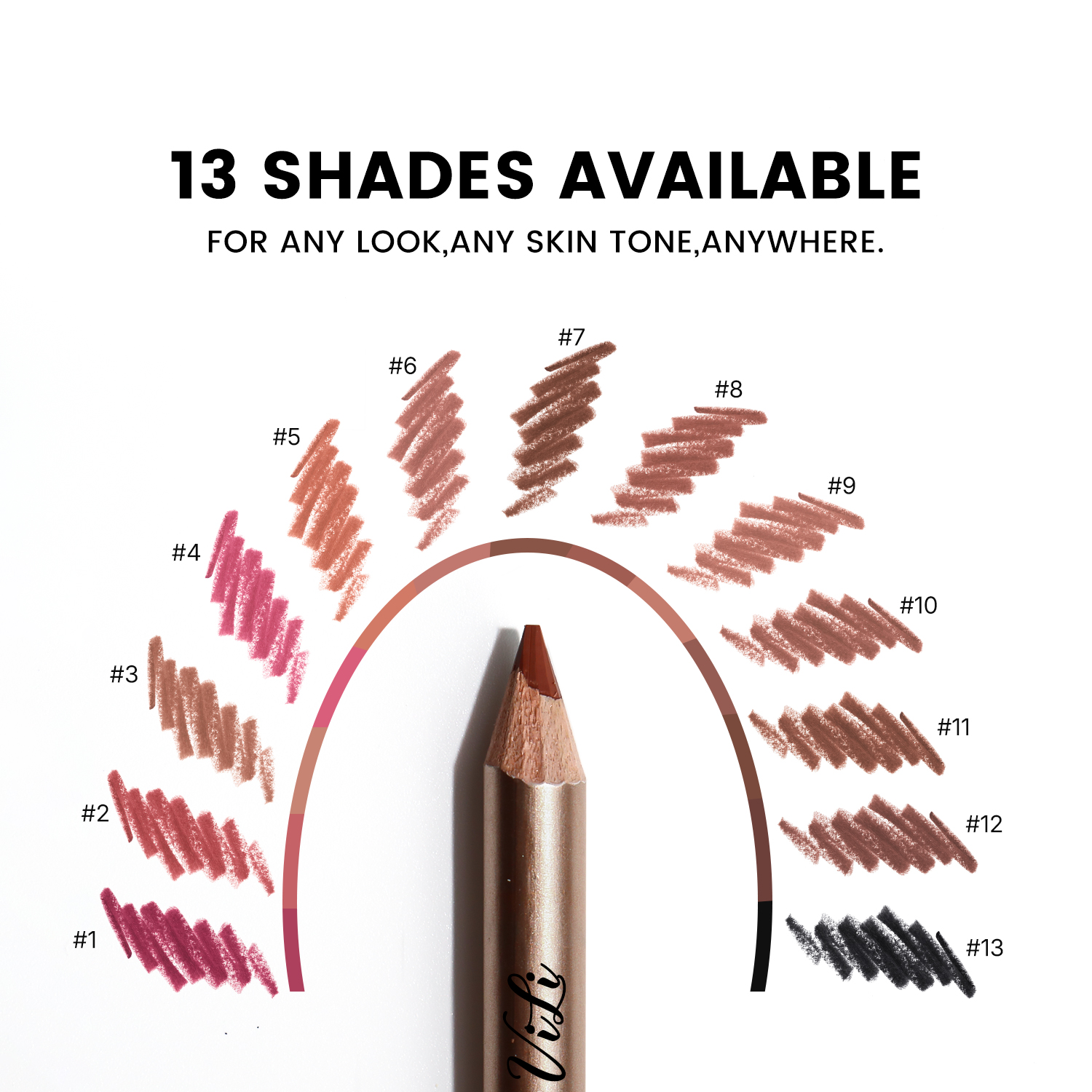 2025 New Design Makeup Brand Vegan Lip Liner Pencil Low MOQ for Private Logo