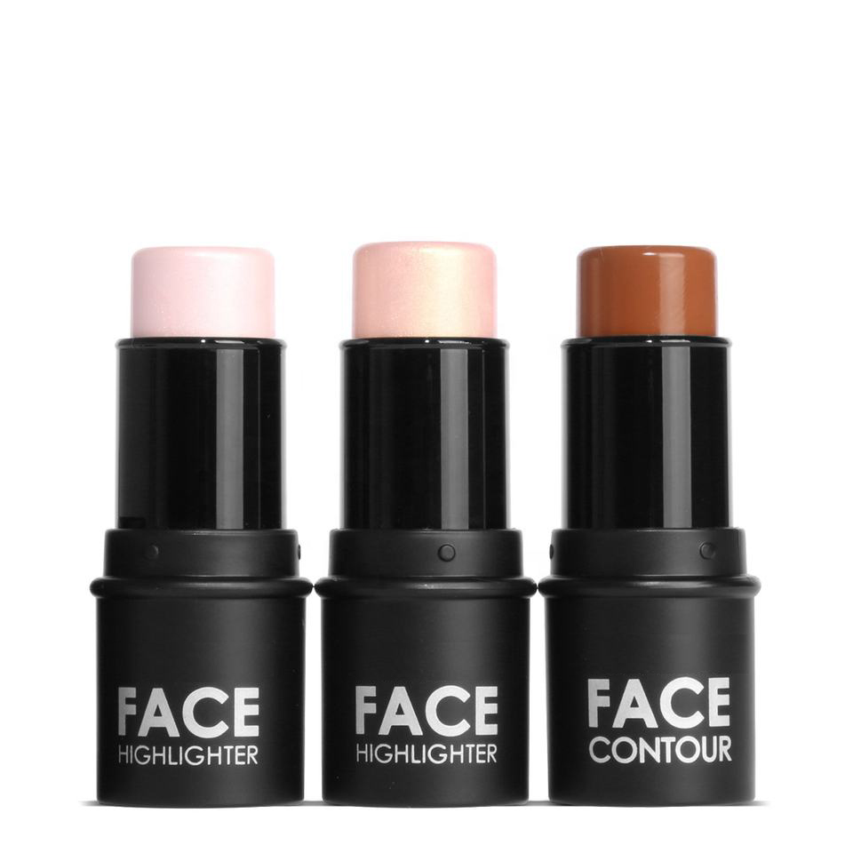 Wholesale Face Makeup Bronzer Contour Stick &amp; Highlighters Stick Long Lasting &amp; Smooth Gliding Cosmetic Moisturize Highlighter