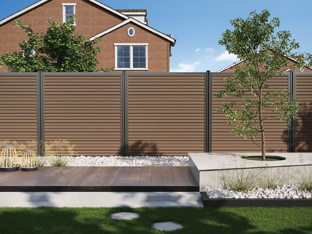 Best China Suppliers Factory: WPC Privacy Fencing with Hidden Fasteners for Modern Landscape Design Product, Products