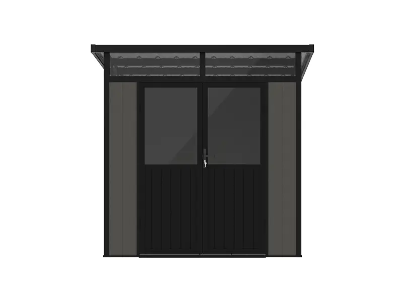 Best China Suppliers MiniStar WPC Outdoor Storage Shed with Lockable Door - Durable & Weatherproof Factory Direct Product, Products