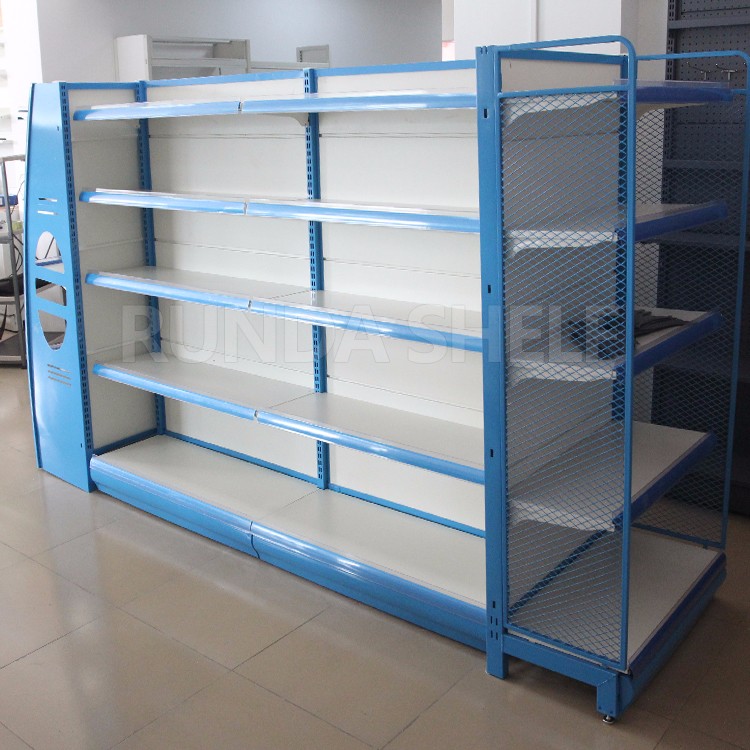 Light Duty Metal Display Stand for Perfume Retail Supermarket and Beauty Store Cosmetic Shelving