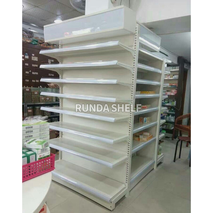 Super Display Shelves Supermarket Shelves Wholesale Double-sided Cavity Plate Snack Store Shelves Vendors