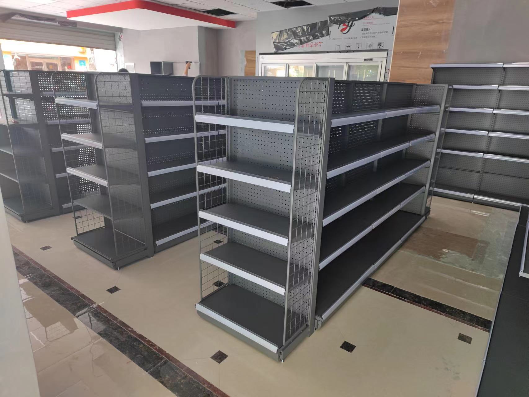 Supermarket Shelves Convenience Store Shelves and Snack Shelves