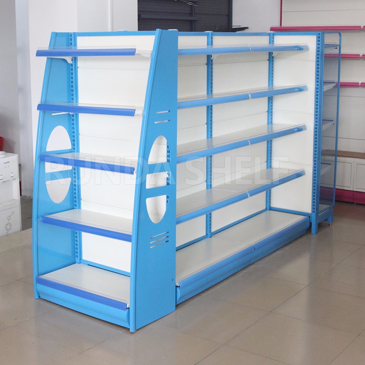 Light Duty Metal Display Stand for Perfume Retail Supermarket and Beauty Store Cosmetic Shelving