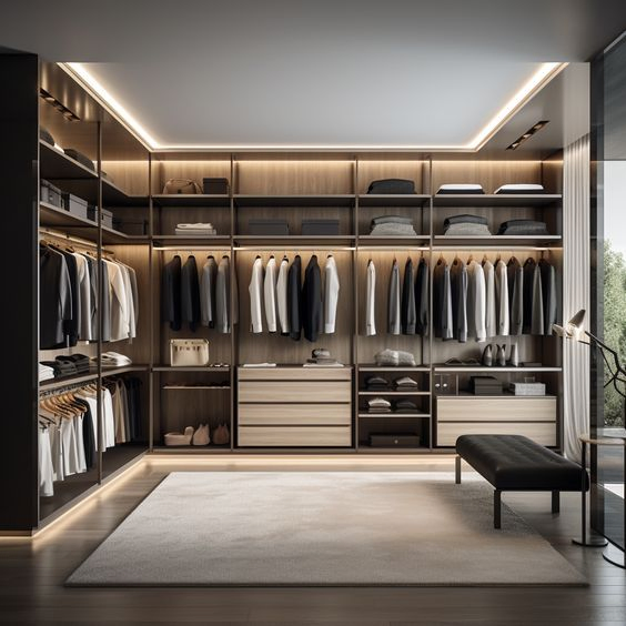 Cbmmart Factory Customized Home Cabinetry Modern Wardrobe Closet System