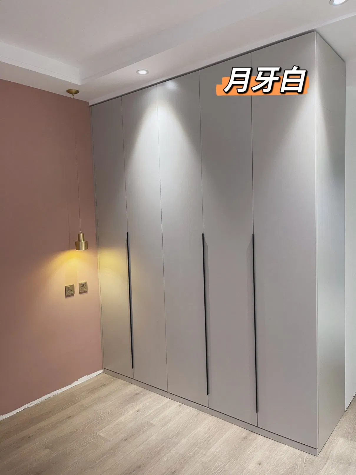 Wardrobe Storage Cabinet Closet Bedroom Furniture Customized Glass Sliding Door Wardrobe