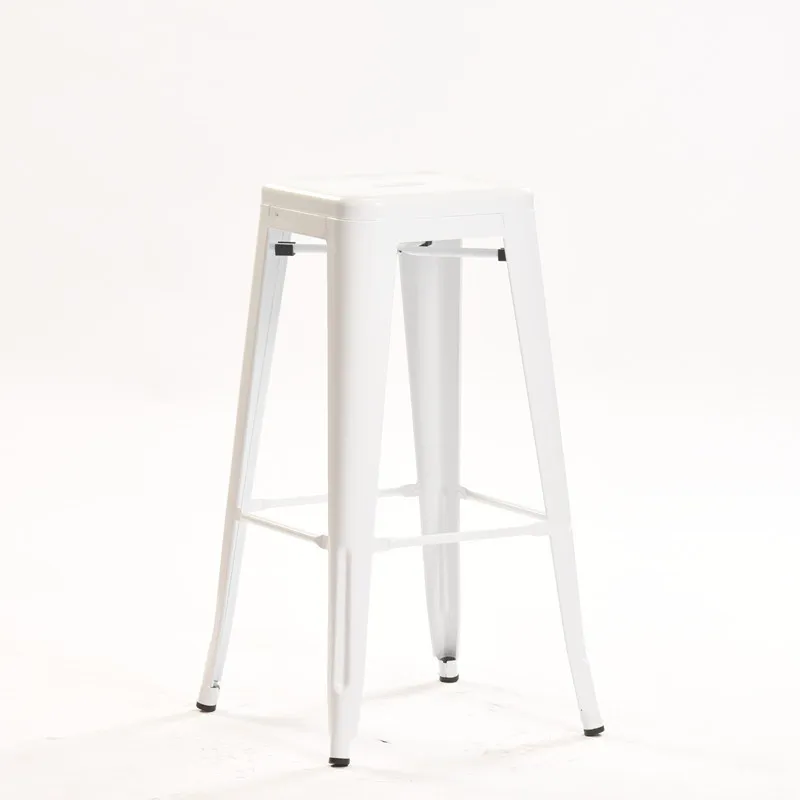 Modern Minimalist Metal Chair Wrought Iron Bar Stools