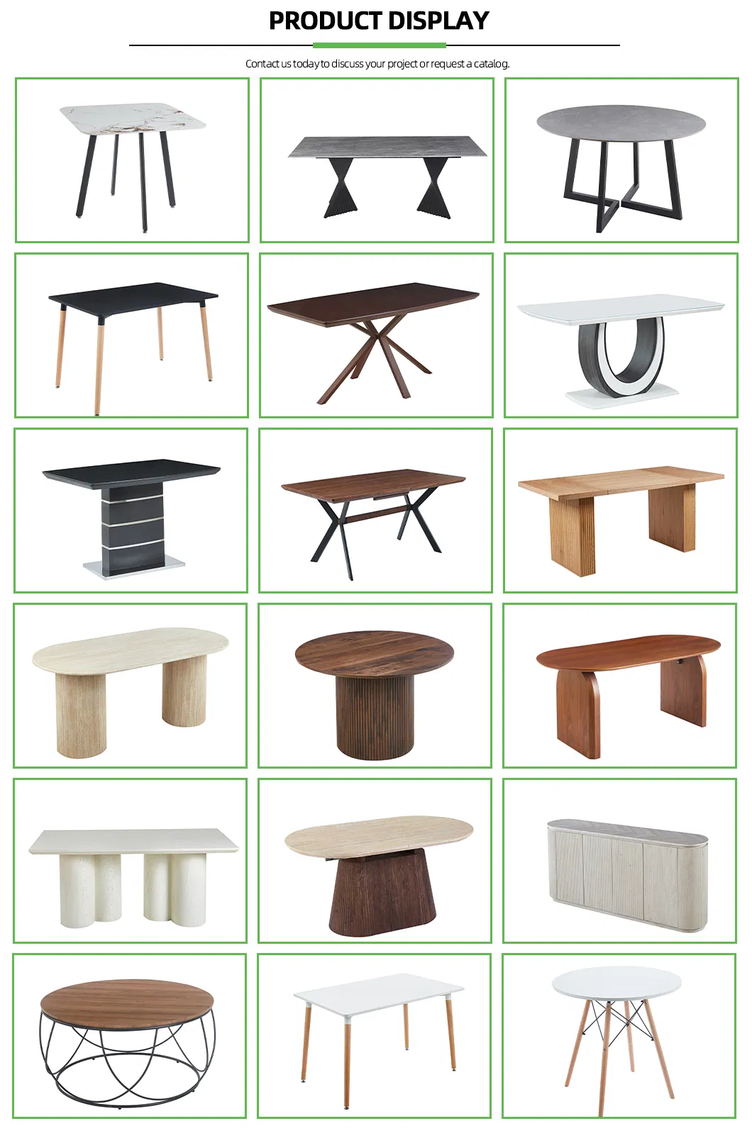 Modern Table Collection