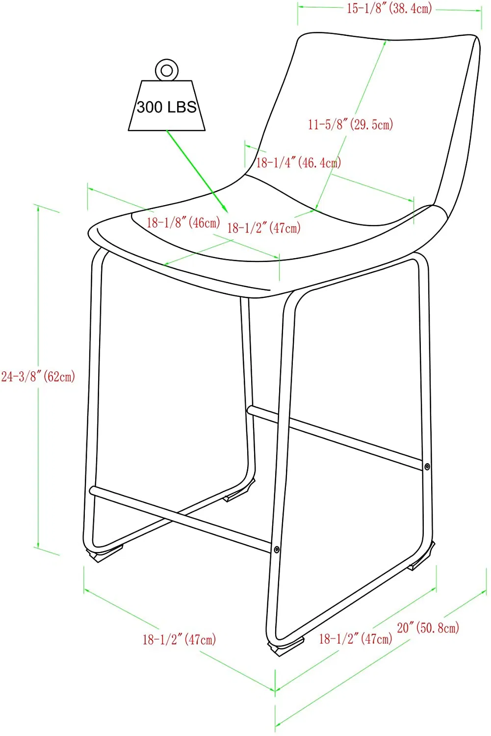 Antique Style Industrial Aluminum Cafe Restaurant Heigh Bar Stool