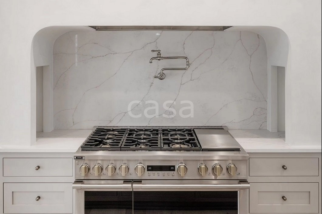 Custom America Style Home Furniture Frame/Frameless Solid Wood White Shaker Maple Kitchen Cabinets