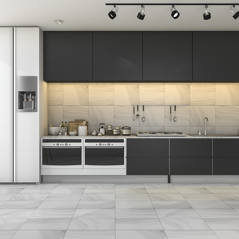 Wholesale Custom Modular High Quality Modern White Shaker Melamine Kitchen Cabinets for Kitchen Furniture From Vietnam Factory