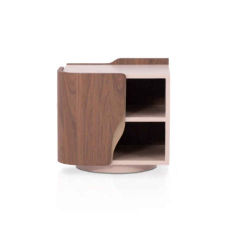 Walnut Wood Home Living Bedroom Furniture Night Stand