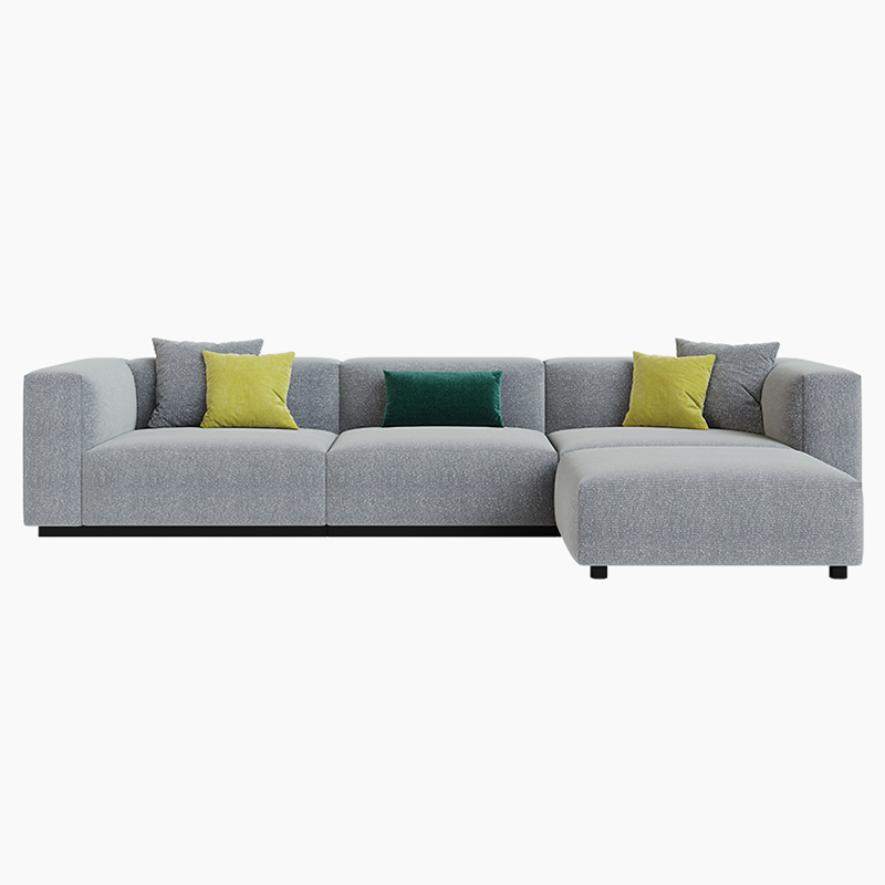 Wholesale Modern Living Room Modular Luxury L Shape Corner Lazy Sectional Leisure Sofa for Home Furniture Living Room Hotel