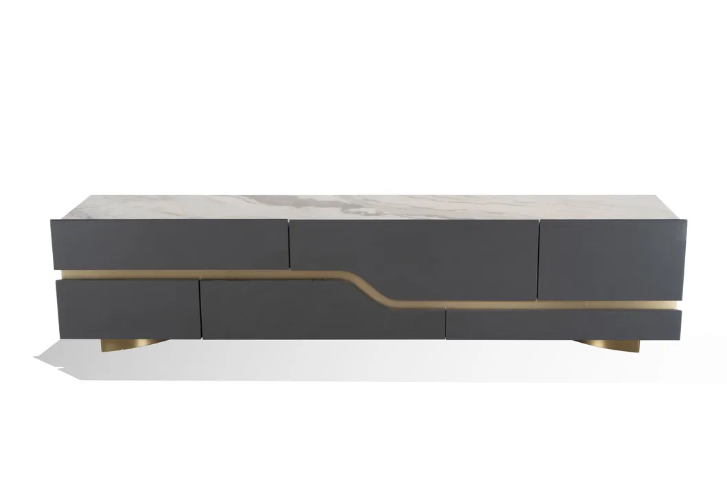 Modern TV Stand Detail 3