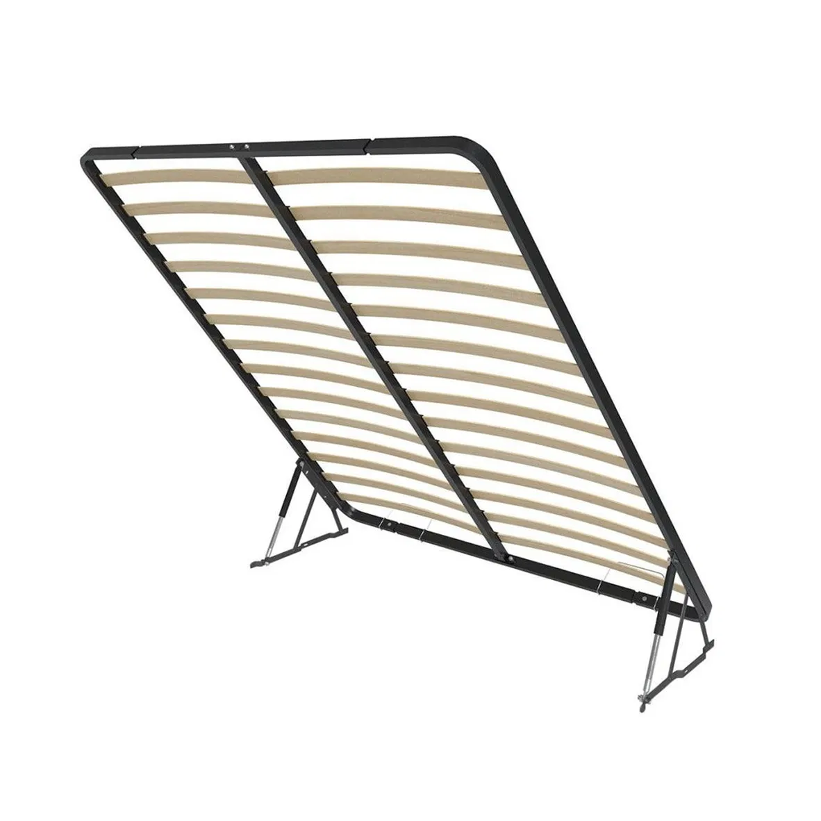 Free Sample Slats System Folding King Double Queen Bed Frame Storage Bed Frame for Bedroom Furniture Smart Bed Sofa Bed Frame
