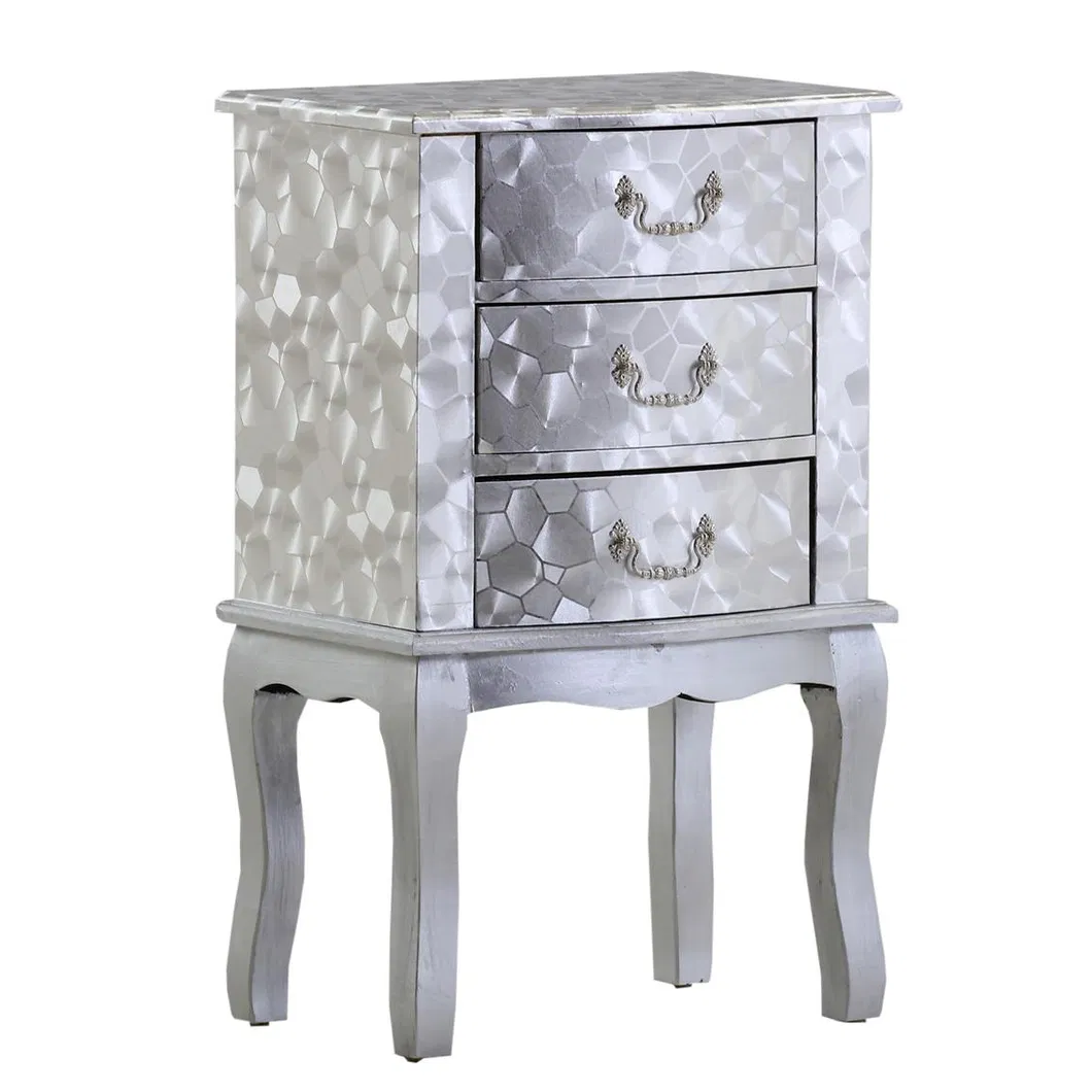 MDF Wood Nightstand Full Set