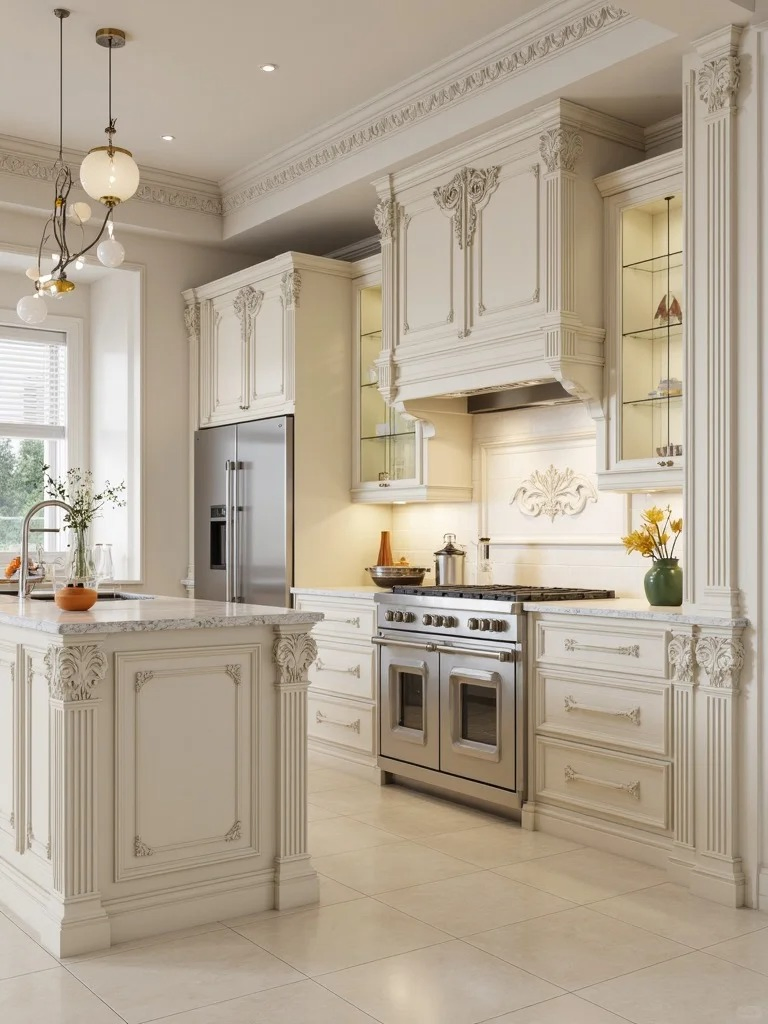 Modern Kitchen Design Ready Modular Oak Kitchen Cabinets Home Wooden Furniture