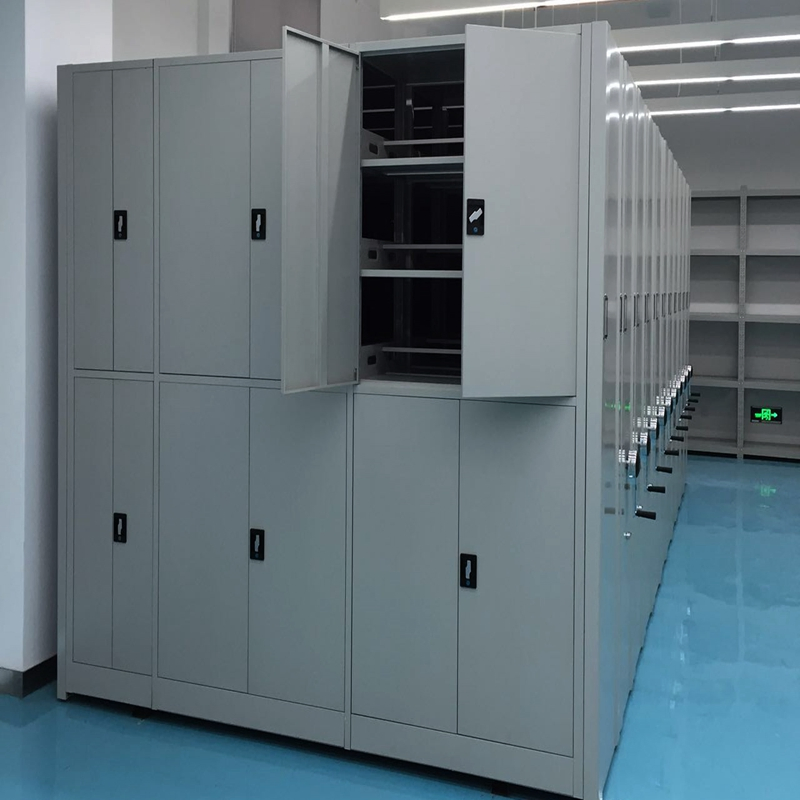 Manual Mobile Shelving Filing Compact Shelving Metal Office Bookshelf