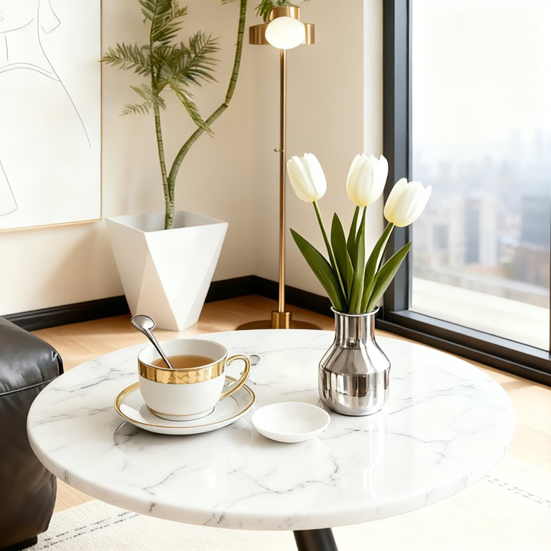 High Hardness Coffee Table with Toughness for Home Living Rooms