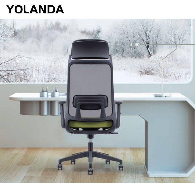 Yolanda New Modern Design Executive Chair Swivel Advanced Manager Compute Mesh Ergonomic Furniture Chair MID Back Office Chair