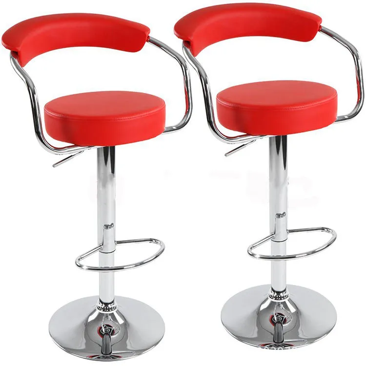 Swivel Bar Stool with Footrest