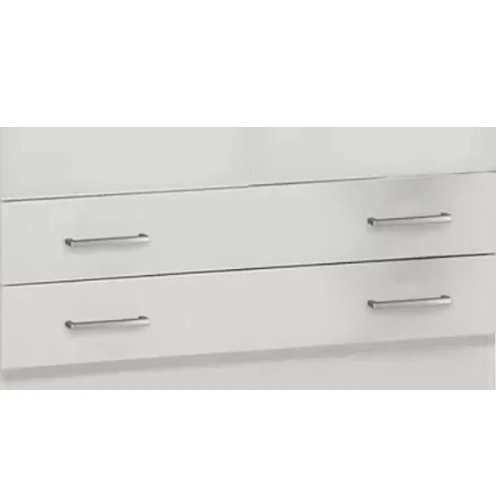 Factory Price Modern Bedroom Home Furniture Wooden Hinged Door Flat Pack Wardrobe