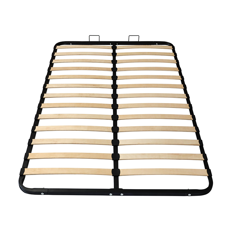 European Popular Poplar Birch Slats System Bed Frame Lifting Bed Frame Storage Bed Frame with Gas Lifting Mechanism Slatted Bed Frame