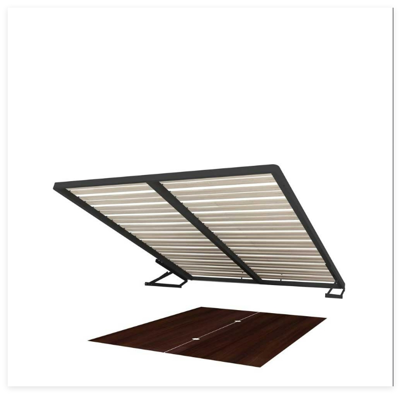 Customized Super King Queen Bedroom Furniture Frame Storage Ottoman Beds Platform Metal Bedframe with Storage for Poland Bedroom Bed Frame