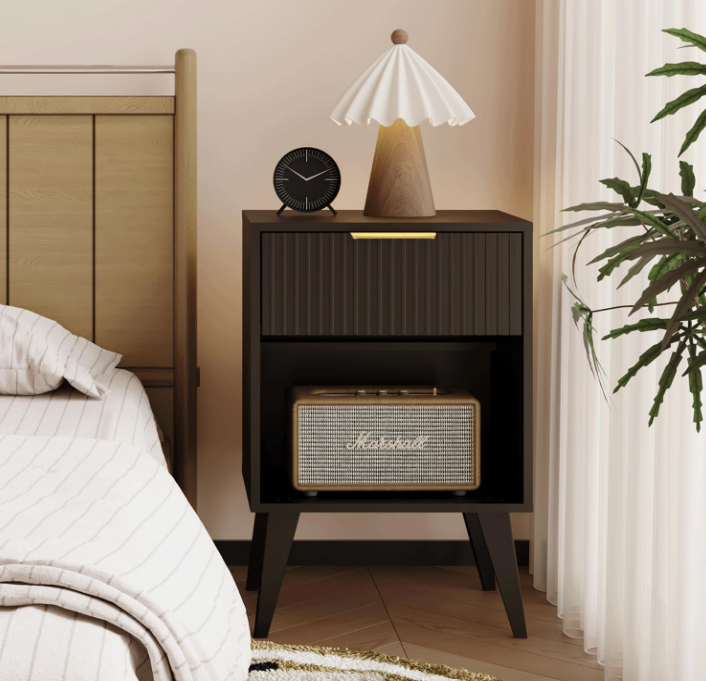 Contemporary Chic Nightstand Featuring Various Customizable Sizes and Designs