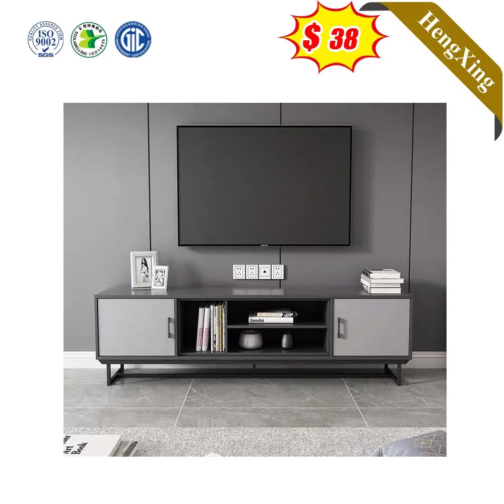 Creative Black Mixed Black Color Living Room Home Furniture Wood Storage TV Stand Coffee Table with Drawers