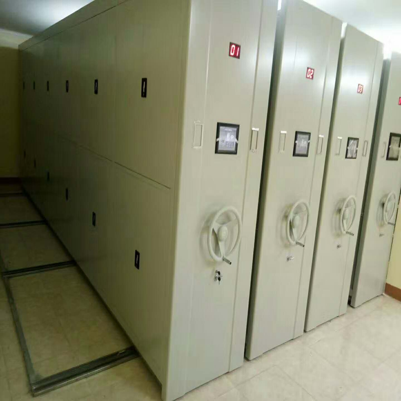 Power Space-Saving Shelving Interactive Intelligent Operation Book Shelf Electronic Mobile Shelving