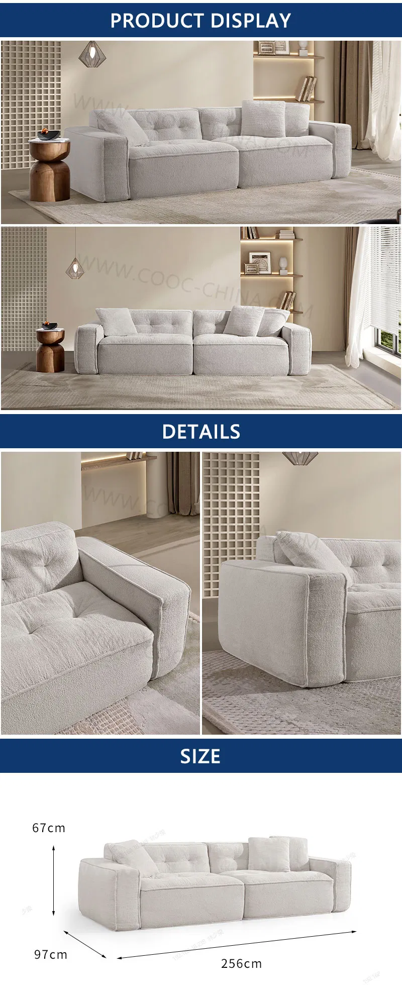 Sofa compression process