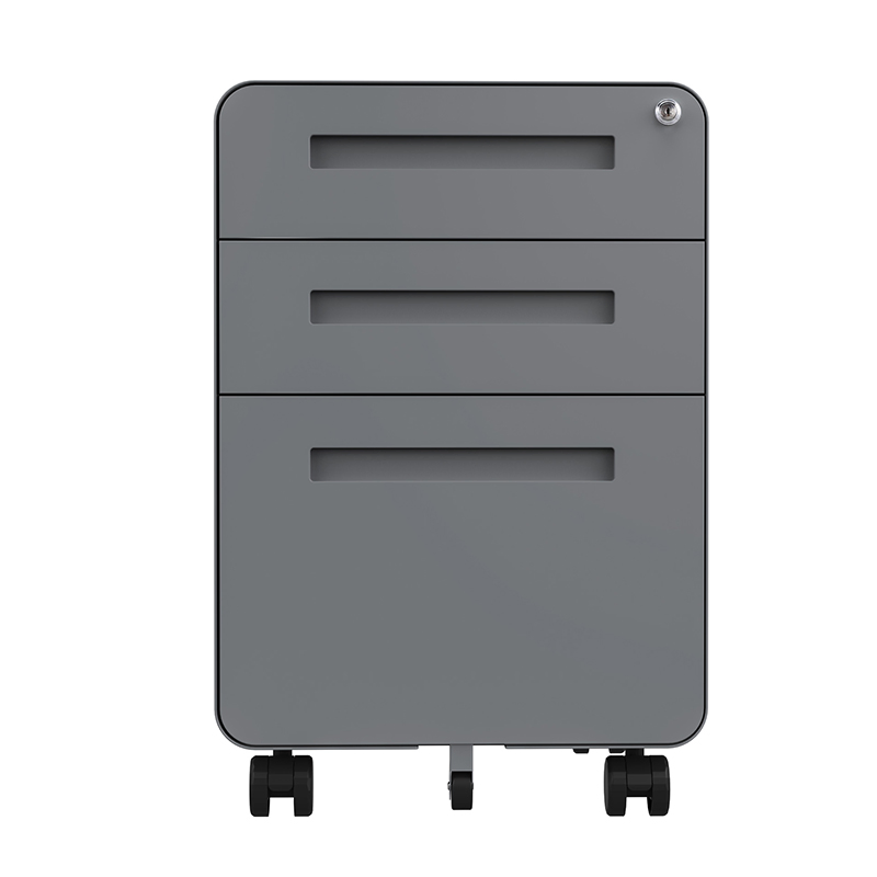 Modern Design Bedroom Bedside Table Durable Steel Nightstand Cabinet for Home