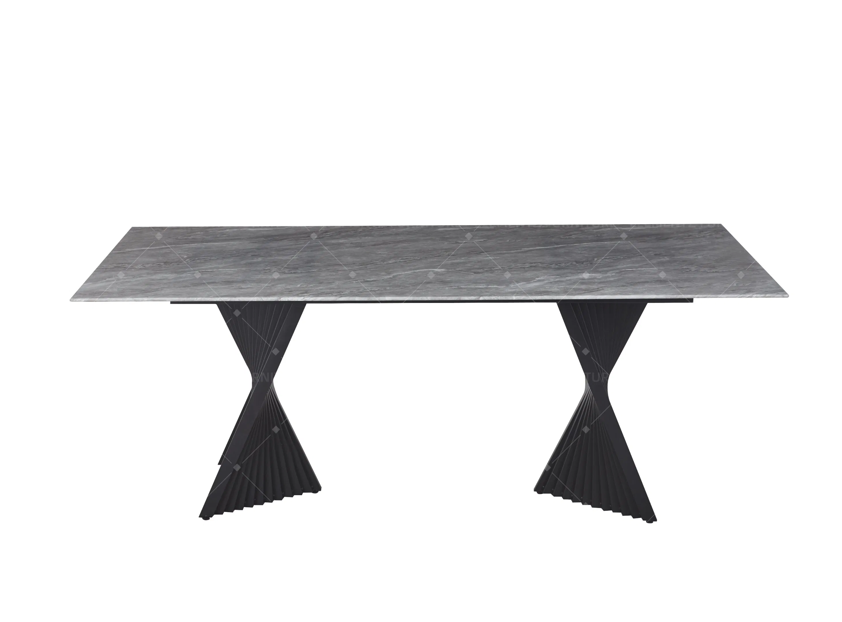 Luxury Home Living Room Furniture Wood Solid Oak Dining Room Table Set