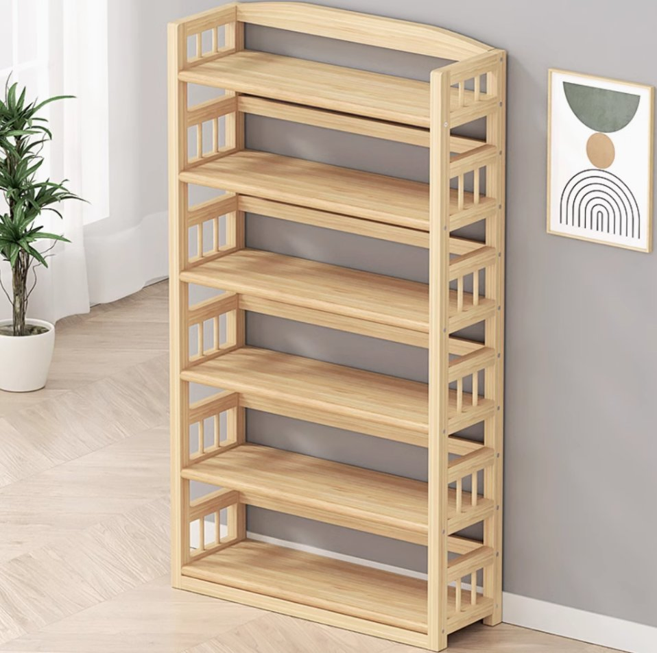 Tufted Fabric Bookshelf with Upholstered Bookcase and Storage Cabinet for Lounge Areas Bookrack