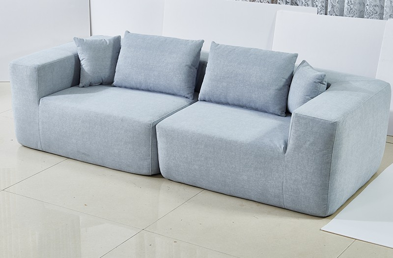 Wankai Furniture New Arrival Vacuum Compression Pack Couches Sectional 2 3 Seat Compress Sofa in Box