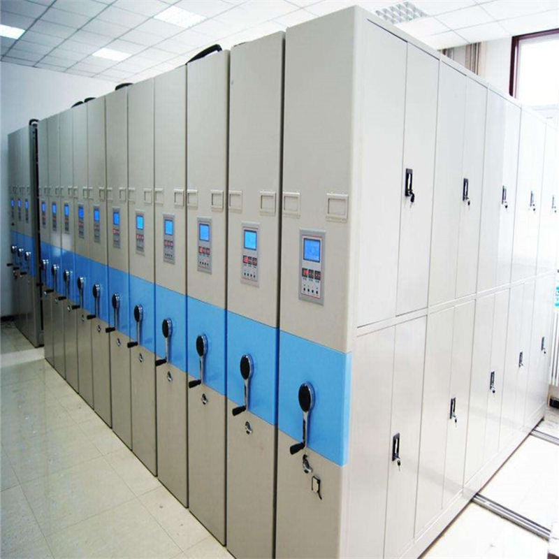 Intelligent Mobile Shelving System High-Density Shelving Safe Modern Bookshelf