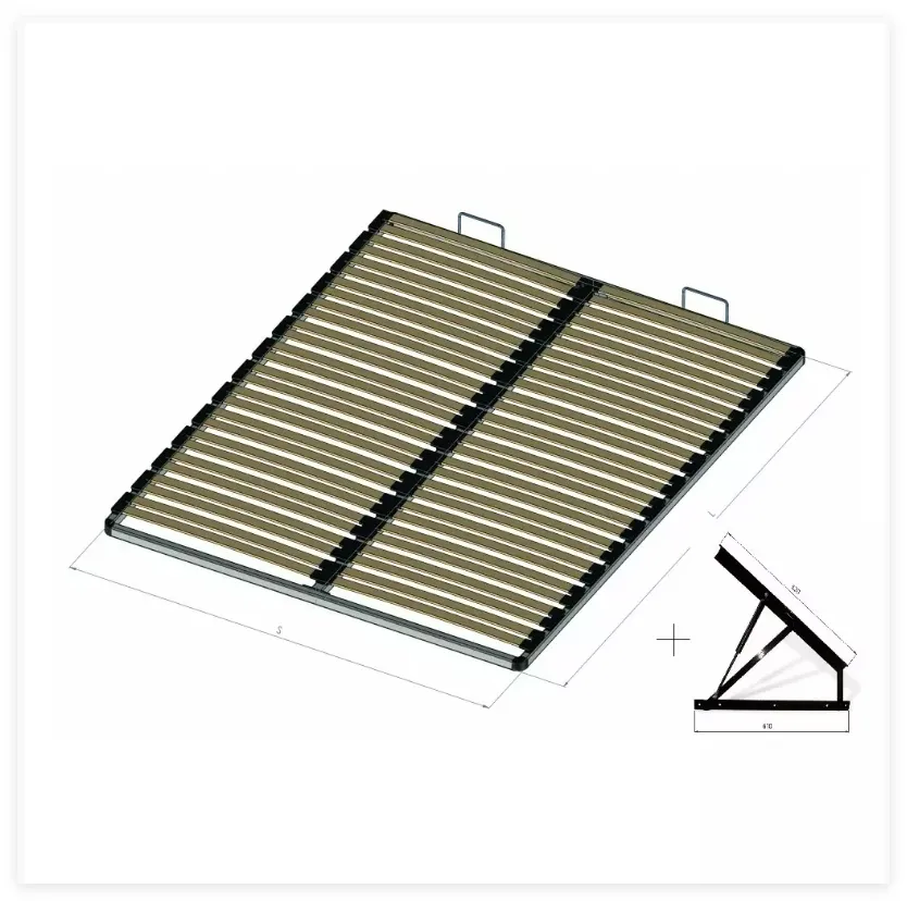 Storage Metal Bed Frame 1