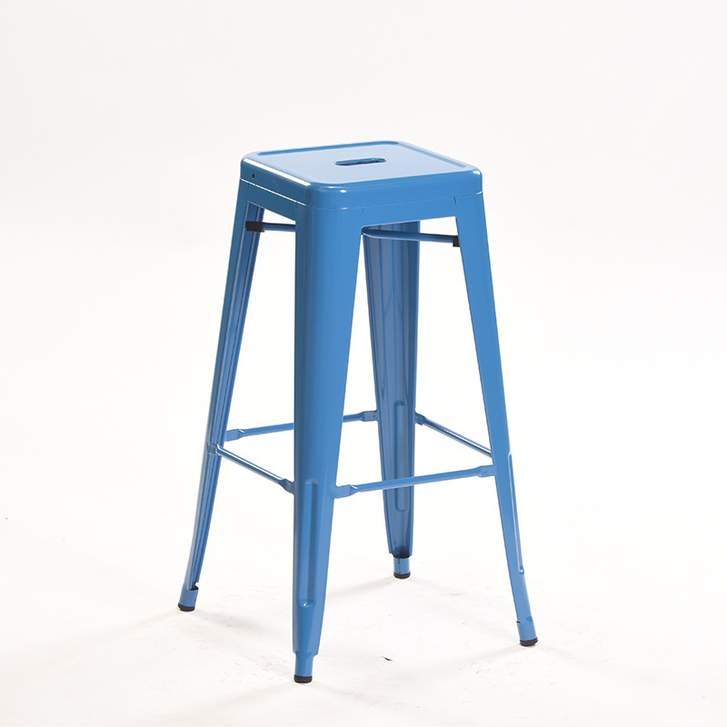 Modern Minimalist Metal Chair Wrought Iron Bar Stools