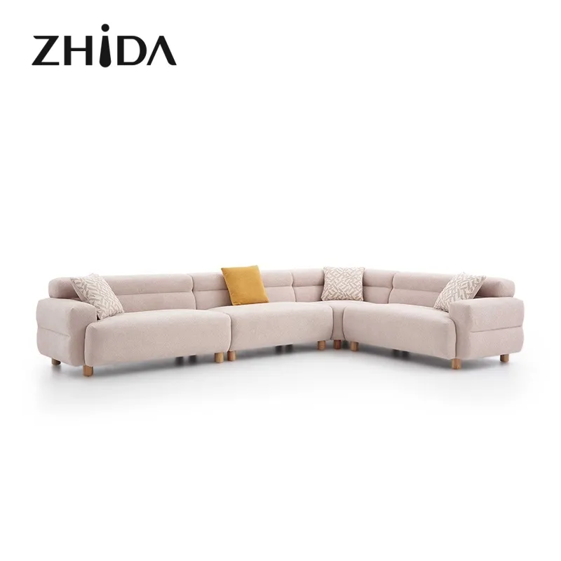 Modern 3 Seater Sofa Detail 2