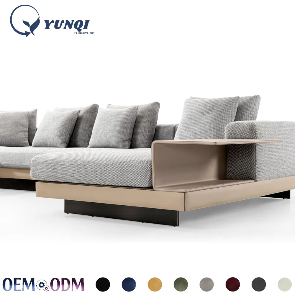 Italian Design L Shape Sectional Living Room Corner Couch Modern Modular Sofa