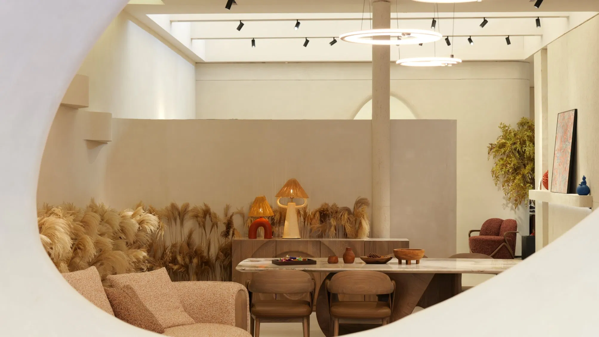 Contemporary Home Wooden Furniture Marble Top Modern Restaurant Dining Table